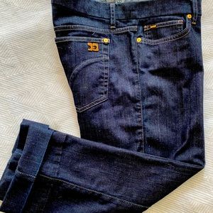 Joe's Jeans Dark Blue Ankle & Cropped Jeans